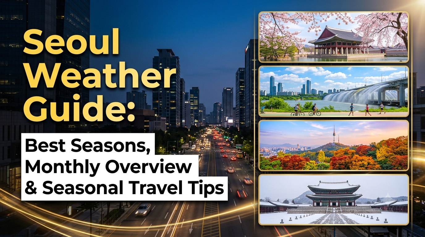 Seoul Weather Guide: 12-Month Temperature, Rain Chart & 4 Seasons